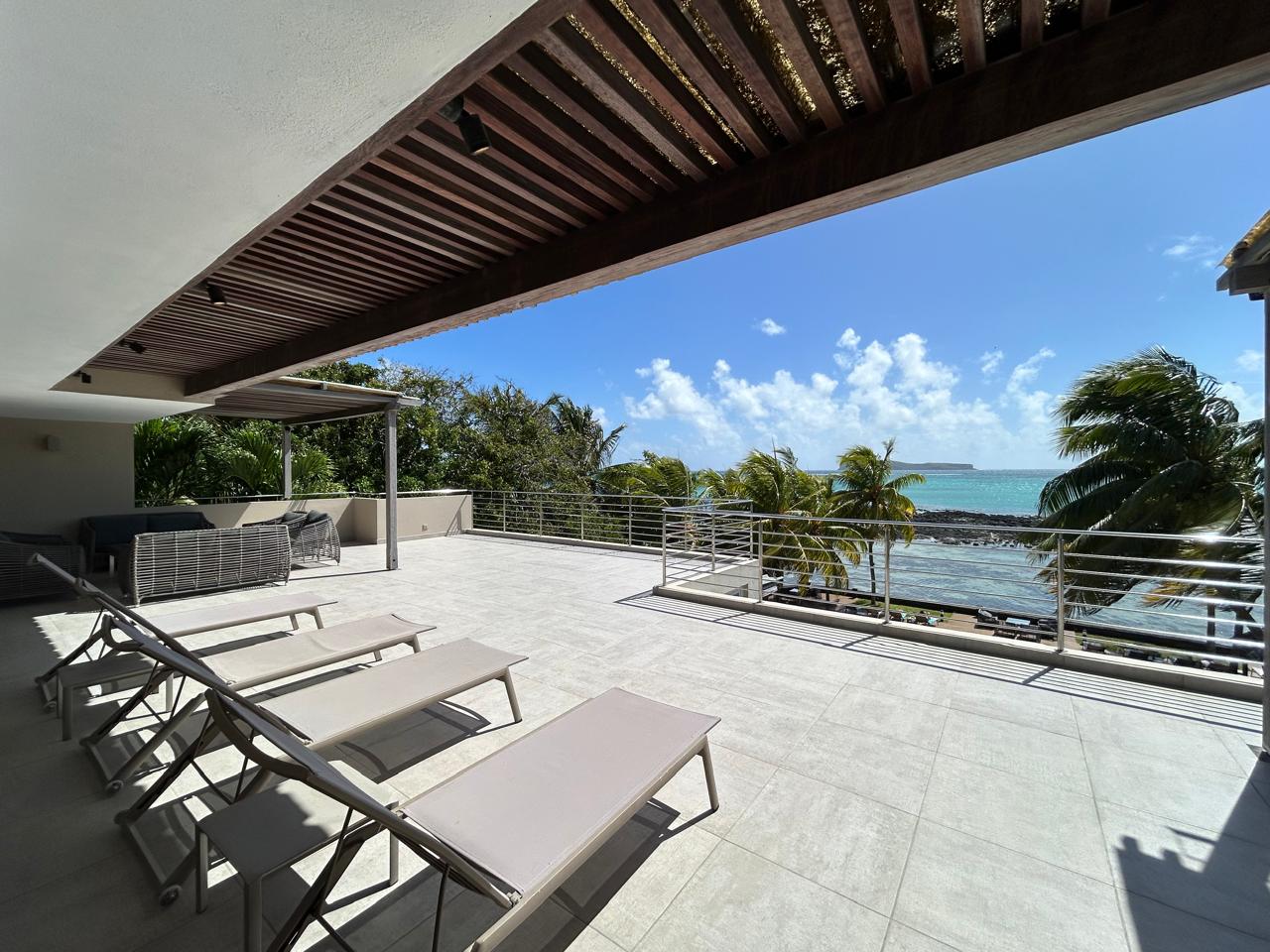 penthouse vue lagon ile maurice par luxuriel group